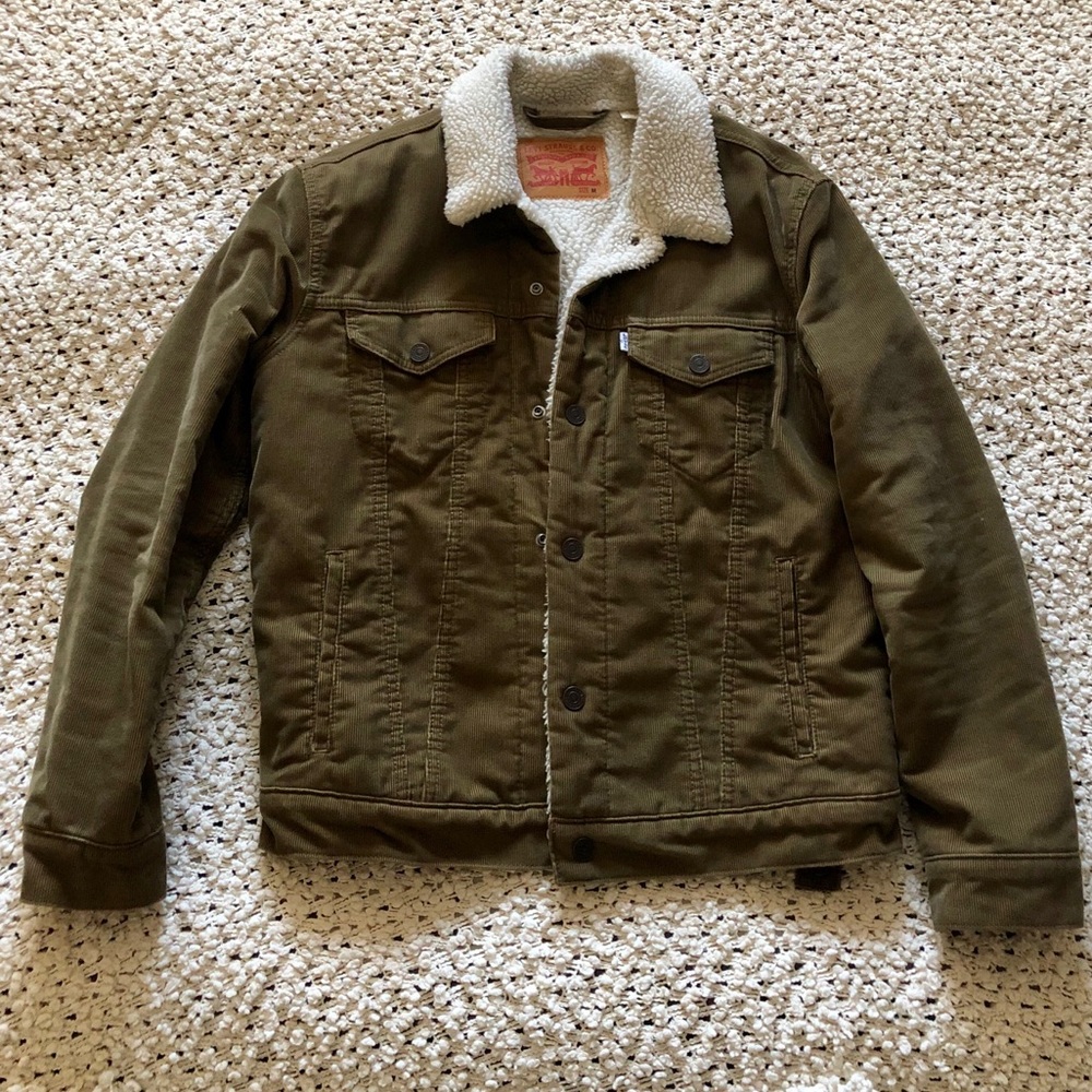 Levi’s Corduroy Sherpa Trucker Jacket